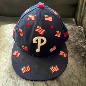 Patriotic Philadelphia Phillies baseball cap